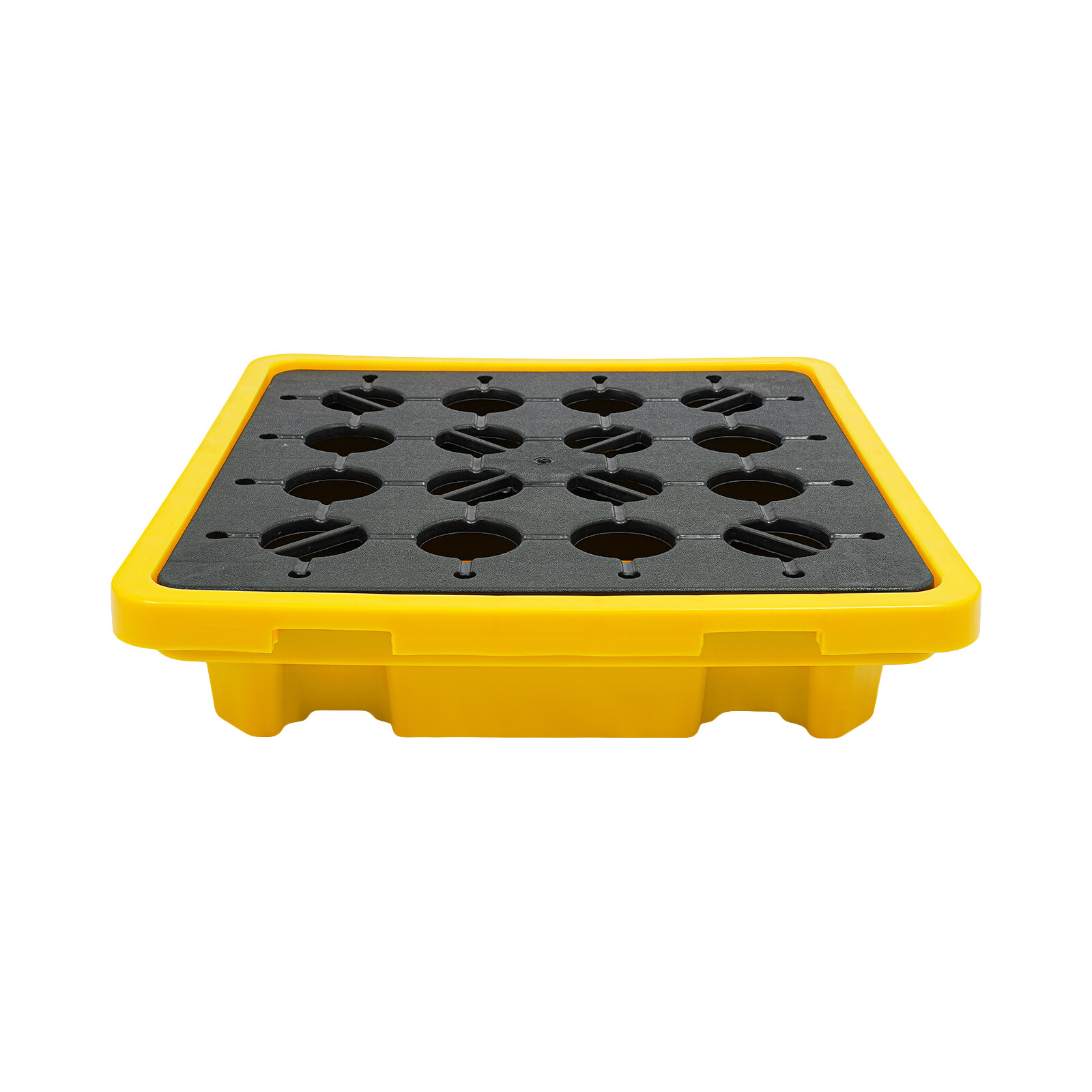 Leak Containment Platform, Overflow Containment Tray, Yellow and Black -
