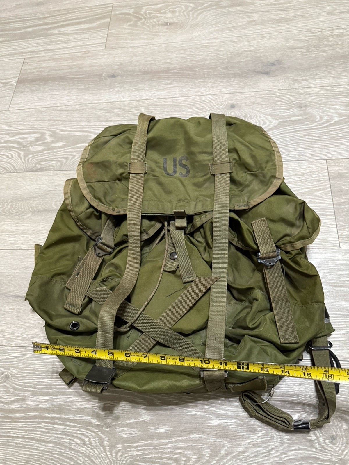 Vintage US Military Nylon Field Pack Combat Backpack LC-1 NO FRAME