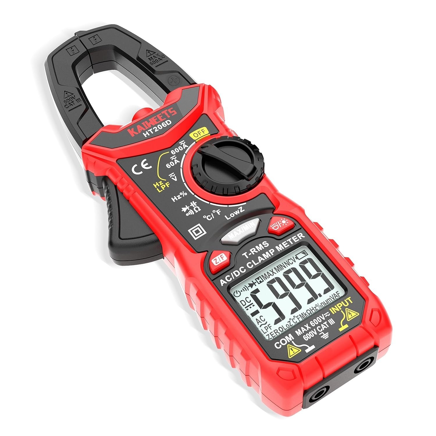 Advanced Multi-Function Digital Clamp Meter with Non-Contact Voltage Detection
