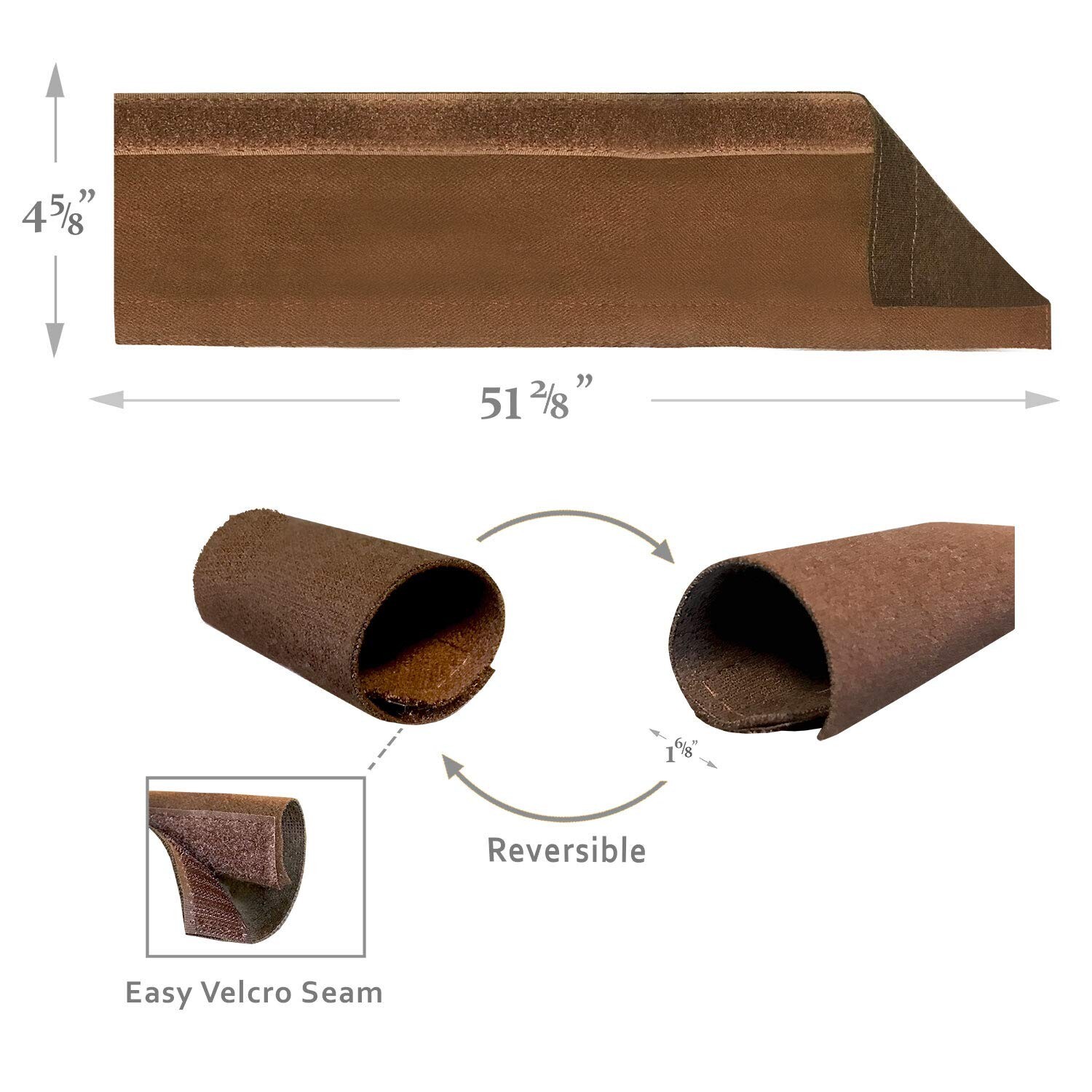 Royal Designs, Inc. VCO-1002BB-2 Adjustable Neoprene Cable Management Sleeve ...
