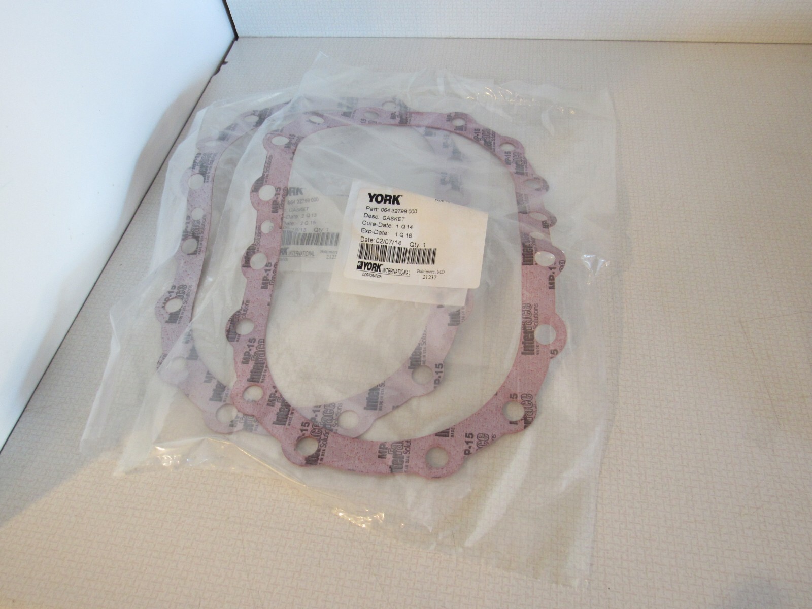 YORK GASKET 064-32798-000 / 06432798000