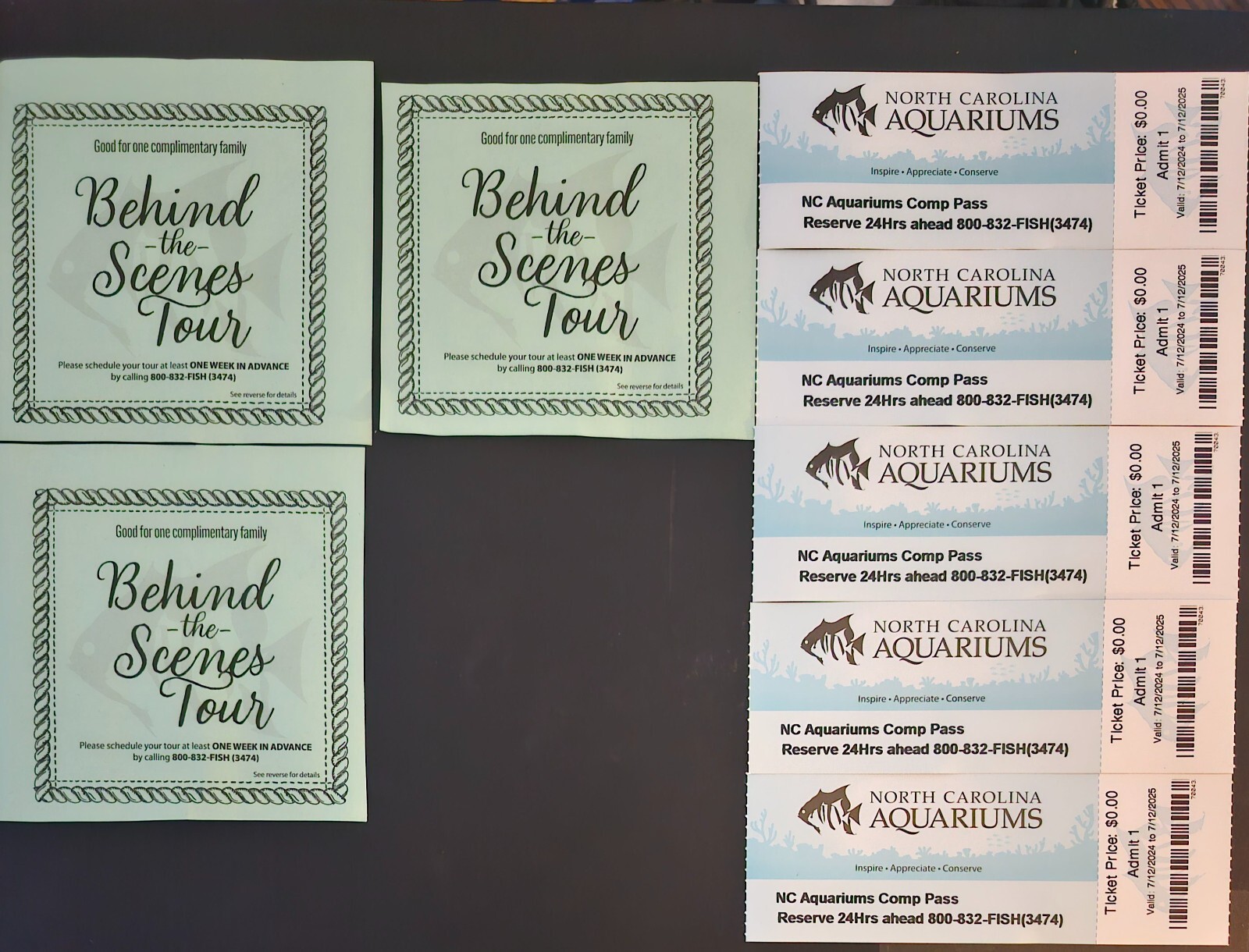 aquarium tickets