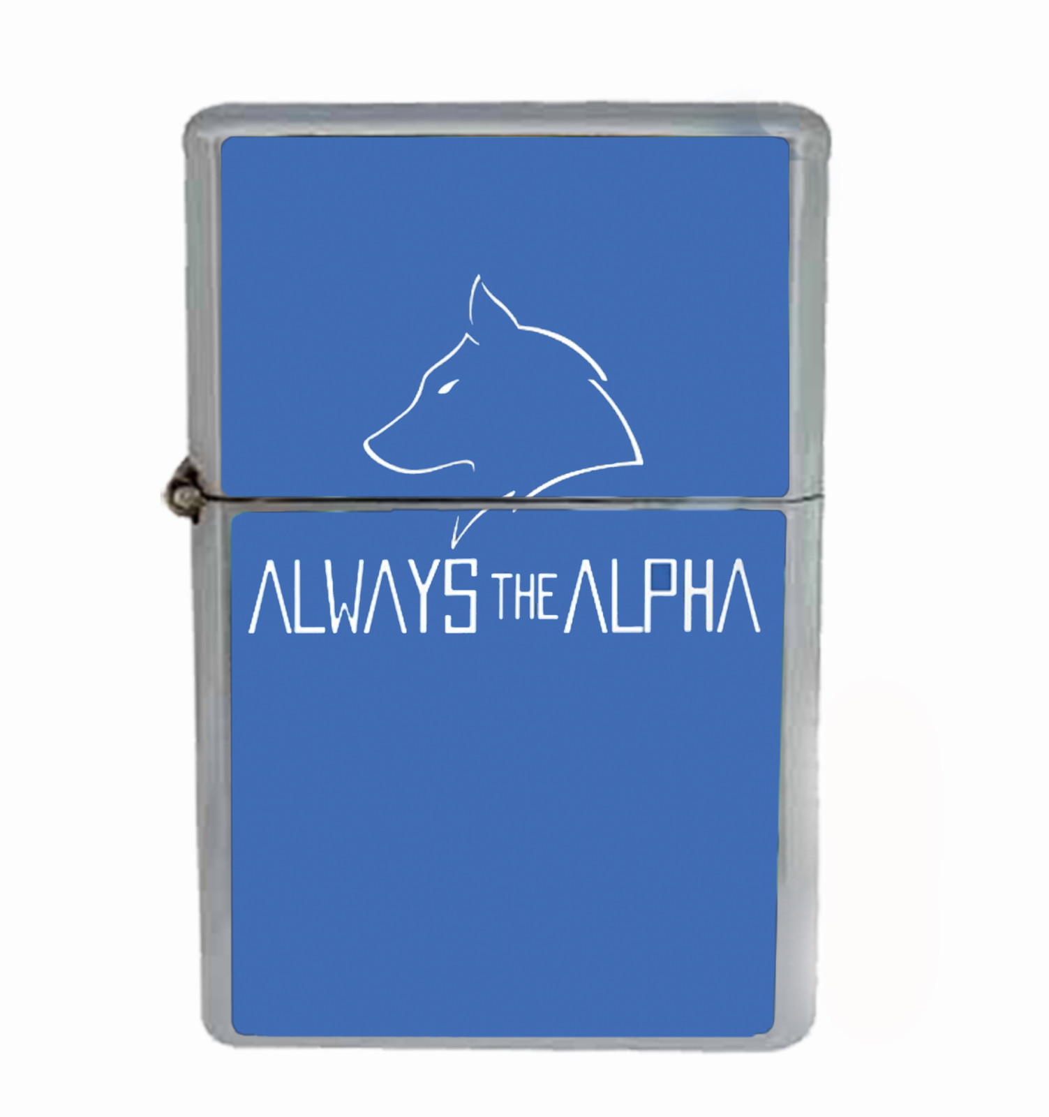 Always The Alpha Rs1 Flip Top Oil Lighter Wind Resistant