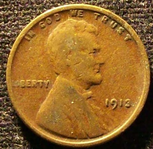 1913 P WHEAT PENNY