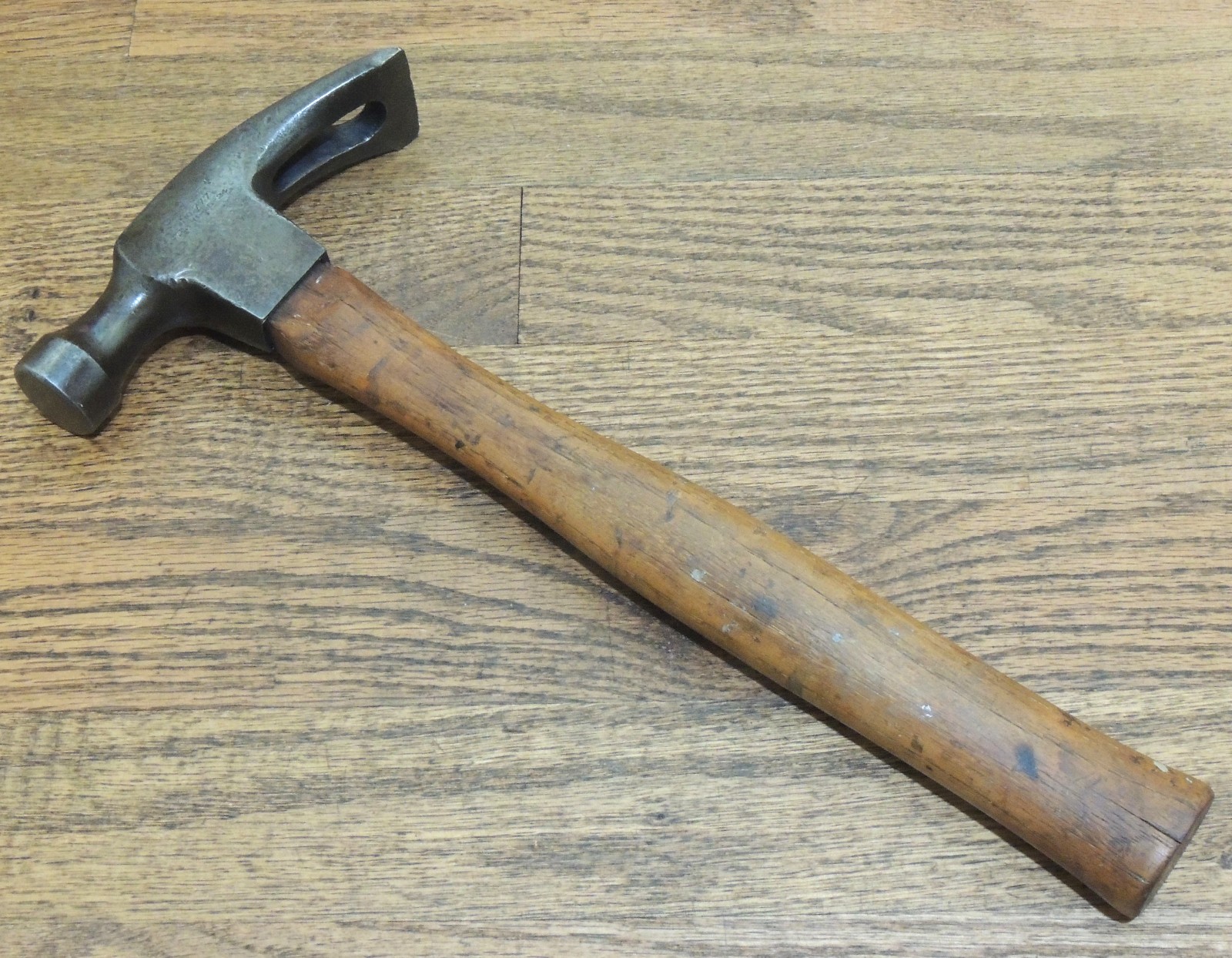 1924 CHENEY No. 777 ADZE HAMMER w/NAIL PULLER-ANTIQUE HAND TOOL