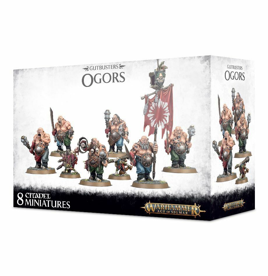 Gutbusters Ogors - Warhammer Age of Sigmar - Brand New! 95-06