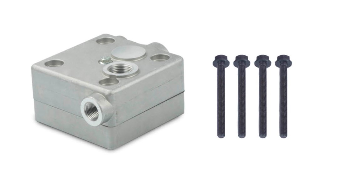 Air Brake Compressor Cylinder Head  for Cummins / 9111558022 / 9111550500 /