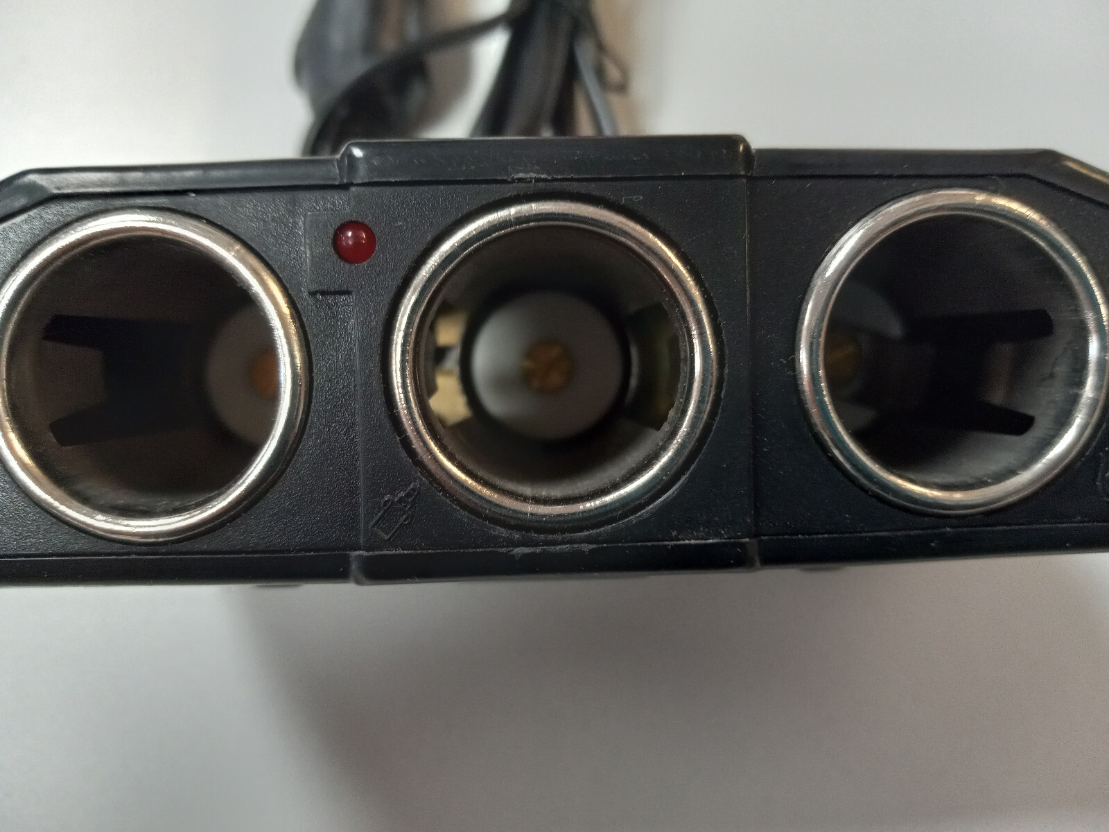 ProTrucker Accessory 12V DC 3-Hole Socket Cigarette Lighter Expander 1X3 Adapter