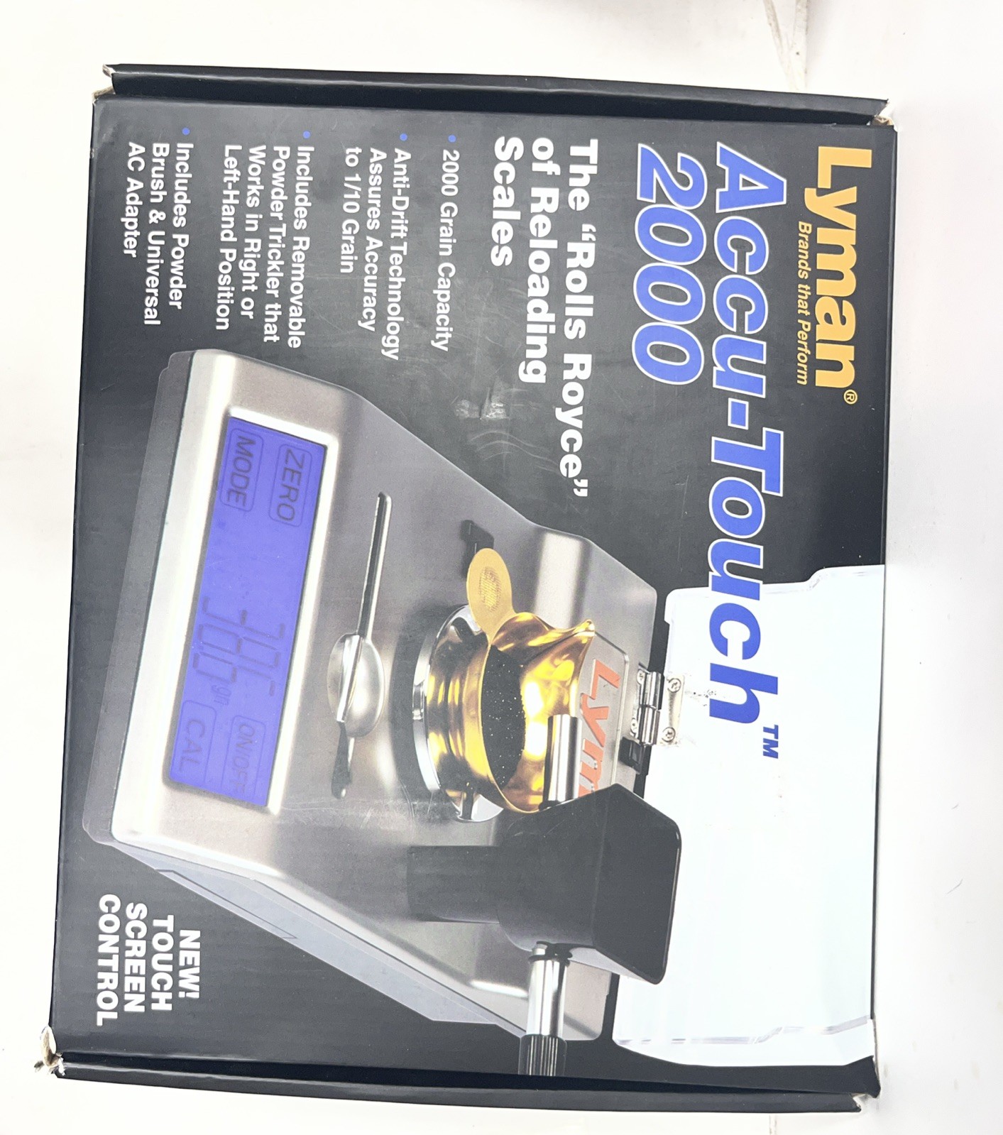 Lyman Accu-Touch 2000 Electronic Reloading Scale Touch Screen Controls - 7751558