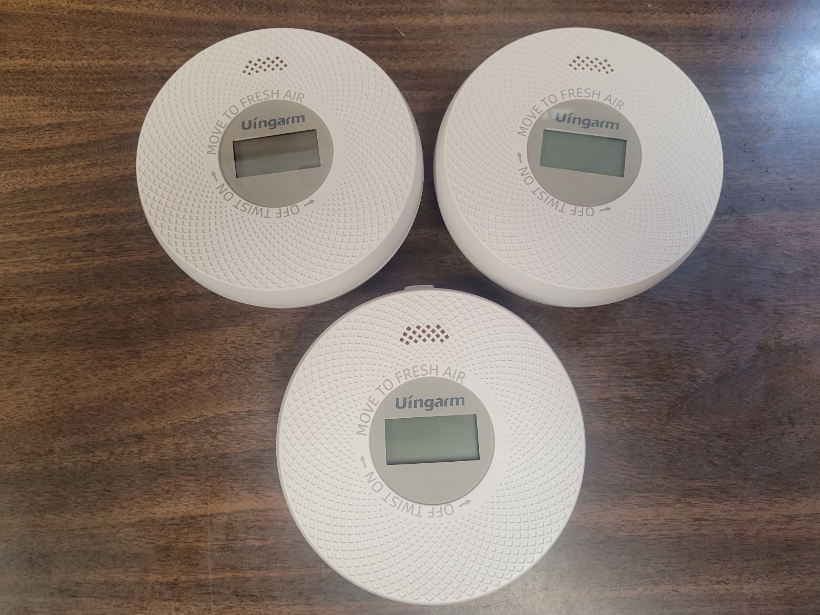 Interconnected Smoke & Carbon Monoxide Detector 10-Year Lithium 3 Pack Wireless