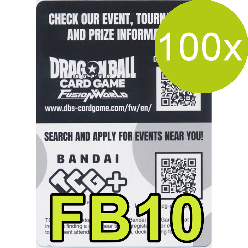 Dragon Ball Super Fusion World FB10 CROSS FORCE Code 100x Fast Code