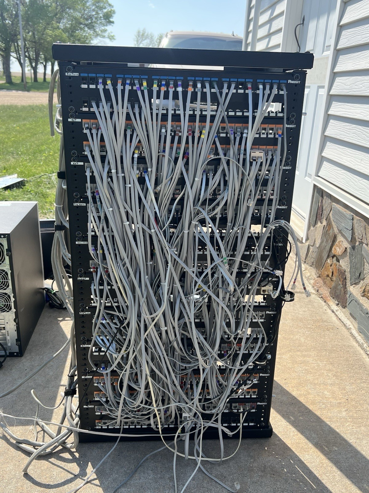 Panduit RJ11 Rack