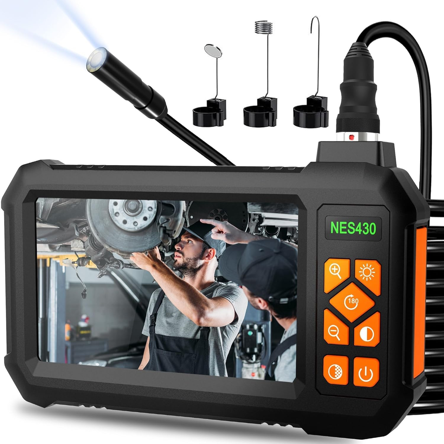 Industrial Endoscope Borescope Camera for Pipe Sewer Drain Plumbing Inspect