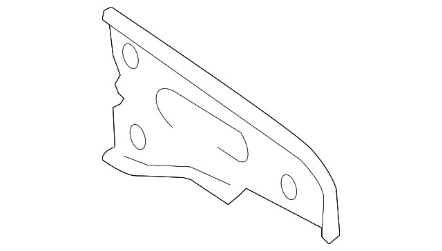 Genuine Nissan Automatic Transmission Oil Cooler Bracket 21613-JM000