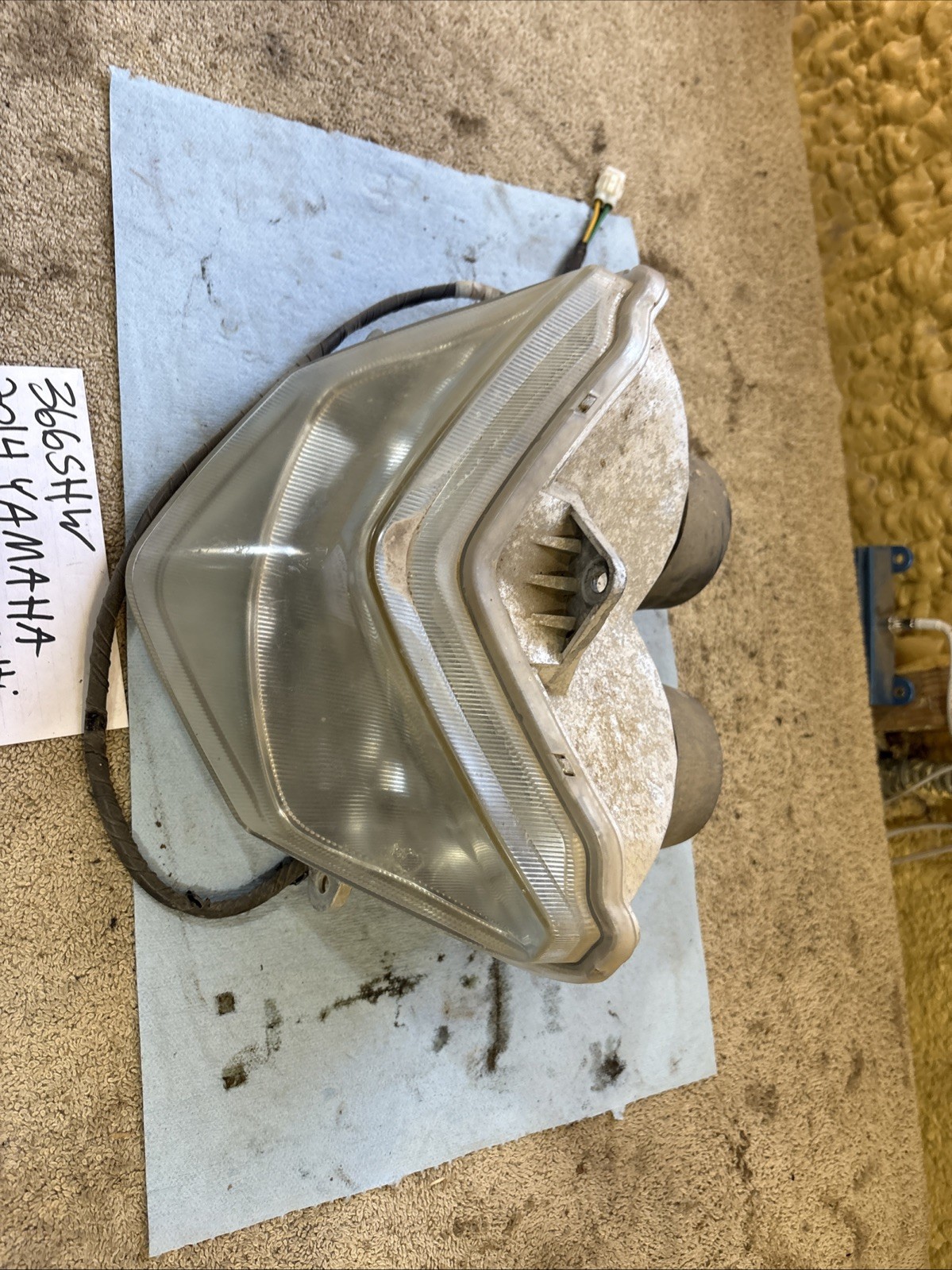 2014 Yamaha Venture PZ 50 Front Headlight Assembly 366