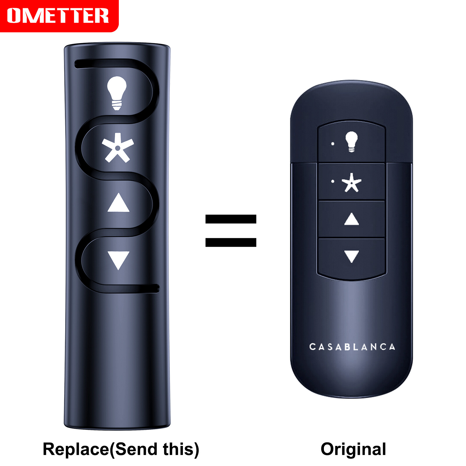 Replacement Remote Control For Hunter Handheld Ceiling Fan K6266