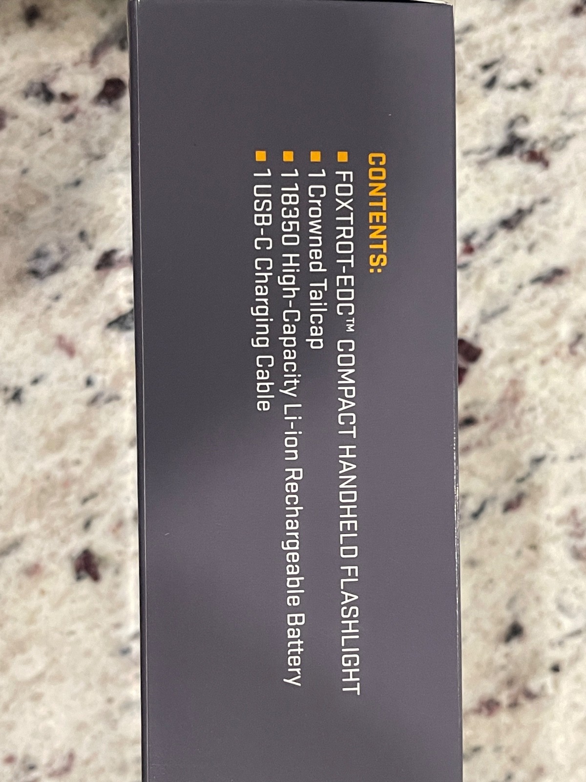 Sig Sauer FOXTROT-EDC 1350 Lumen Compact Handheld Tactical Flashlight - SOFEC002