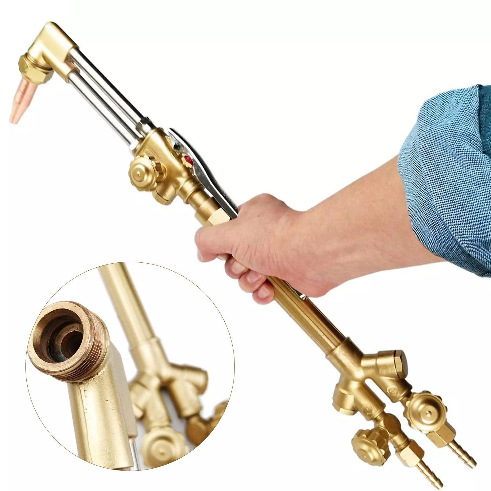 Heavy Duty Victor Style CA1350 100FC Oxygen/Acetylene Cutting Welding Torch Kit