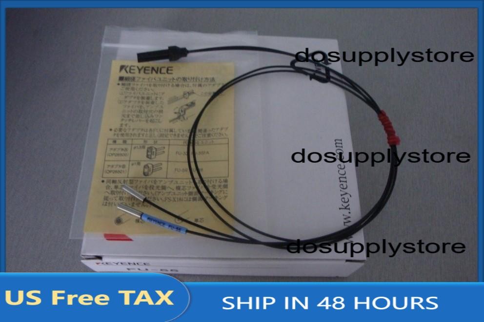 Keyence FU-55 Fiber Optic Sensor FU55 Cable New In Box Free Shipping