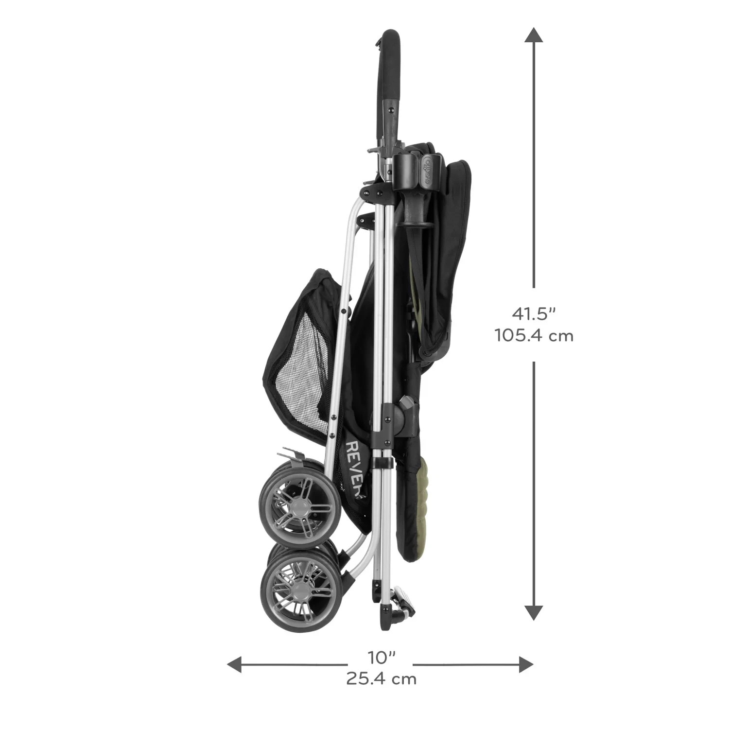 Lightweight Reversible Stroller Modular Travel System One-Handed Fold Storage US