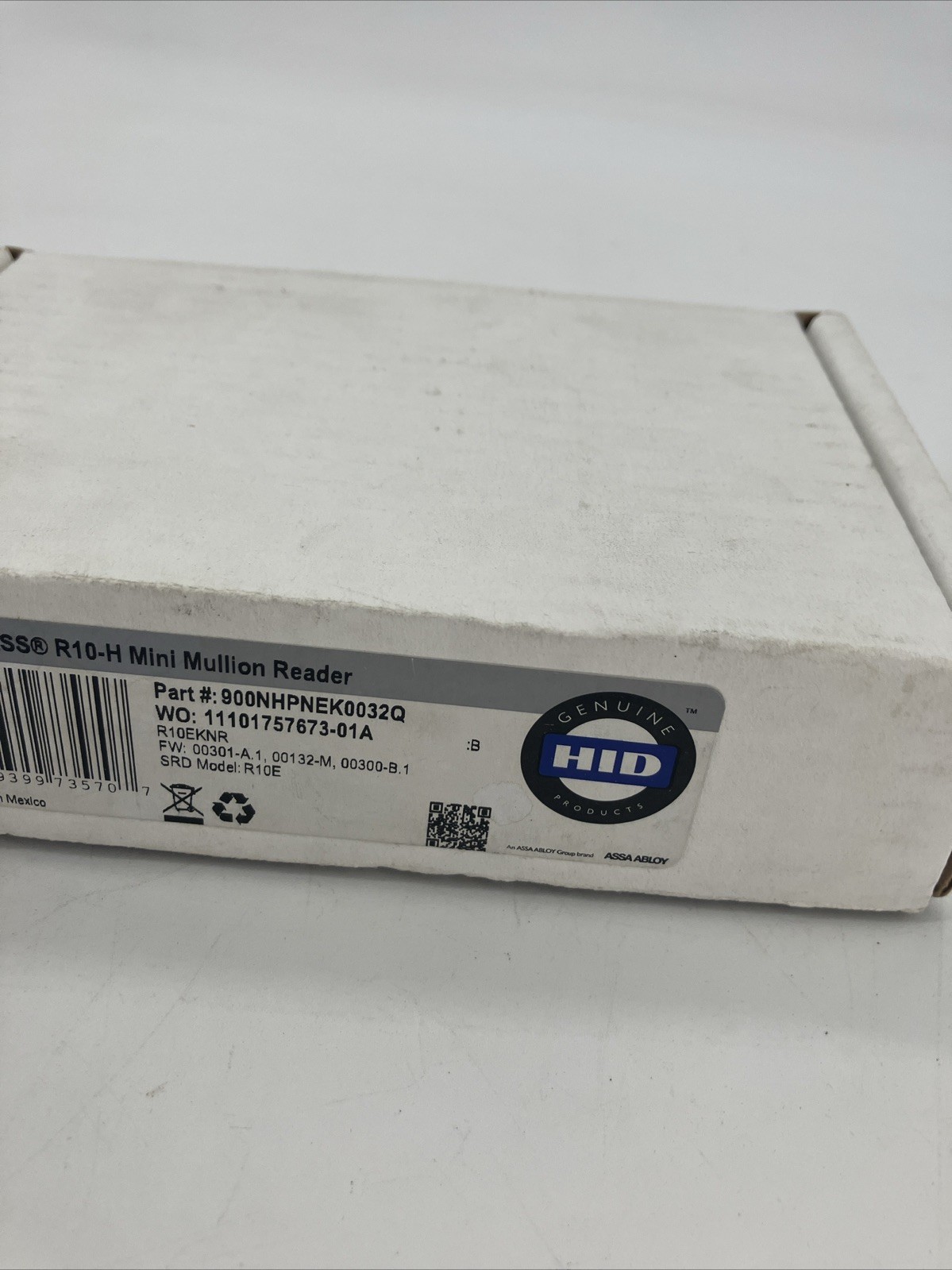 900NHPNEK0000R HID pivCLASS R10-H Mini Mullion Reader SRD R10E R10EKNR New