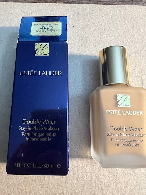 ESTEE LAUDER DOUBLE WEAR STAY IN PLACE MAKEUP 4W2 TOASTY TOFFEE  1 OZ NIB  Fr Sh