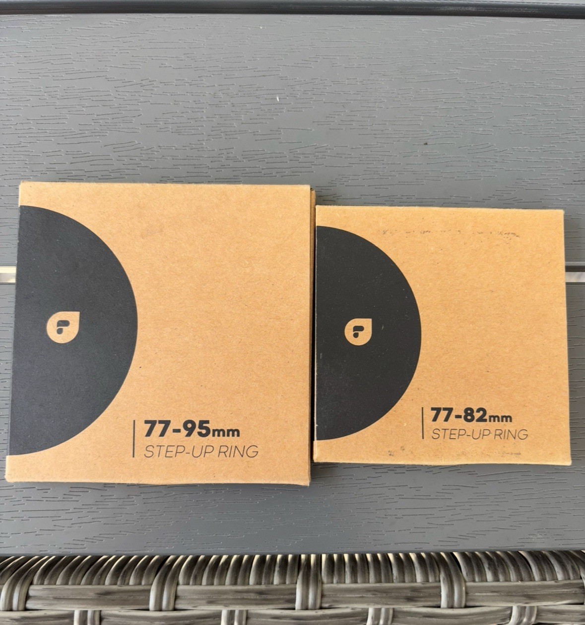 PolarPro 77-82 & 77-95mm Step-Up Ring (Set Of Two)