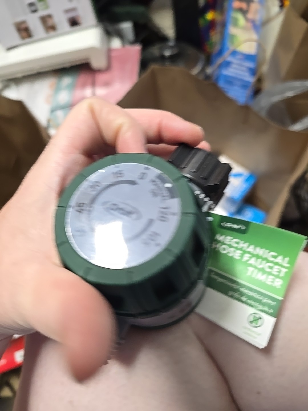 Orbit Mechanical Hose Faucet Timer Plastic Mechanical Watering Timer 62034