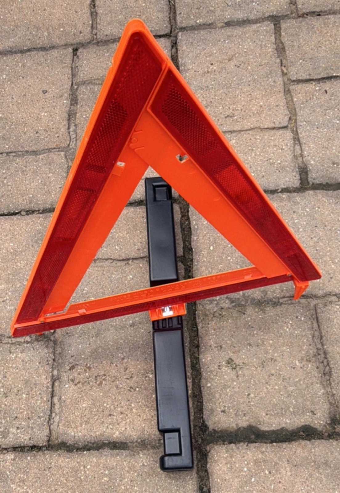 King James& Co Warning Triangle Flare Kit Model 1005 W/ Bracket For Vehicle&Wall