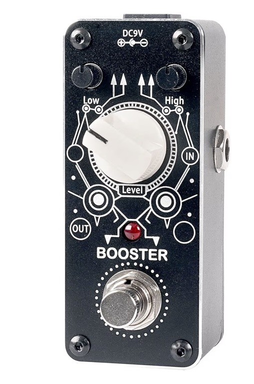 Sondery Pedal for Electric Guitar and Bass, Mini Clean Booster Pedal SBR-9