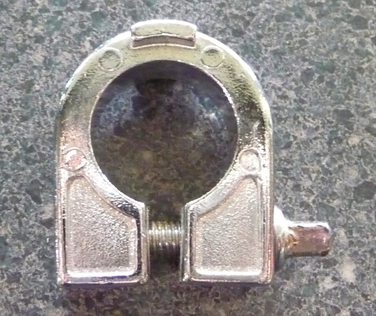 VINTAGE PEARL DRUM TOM ARM HARDWARE 7/8" MEMORY LOCK-VERY NICE!