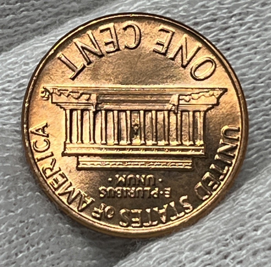 1974 Penny Errors Strike Through Grease DDO DDR Slight Die Clash Uncirculated