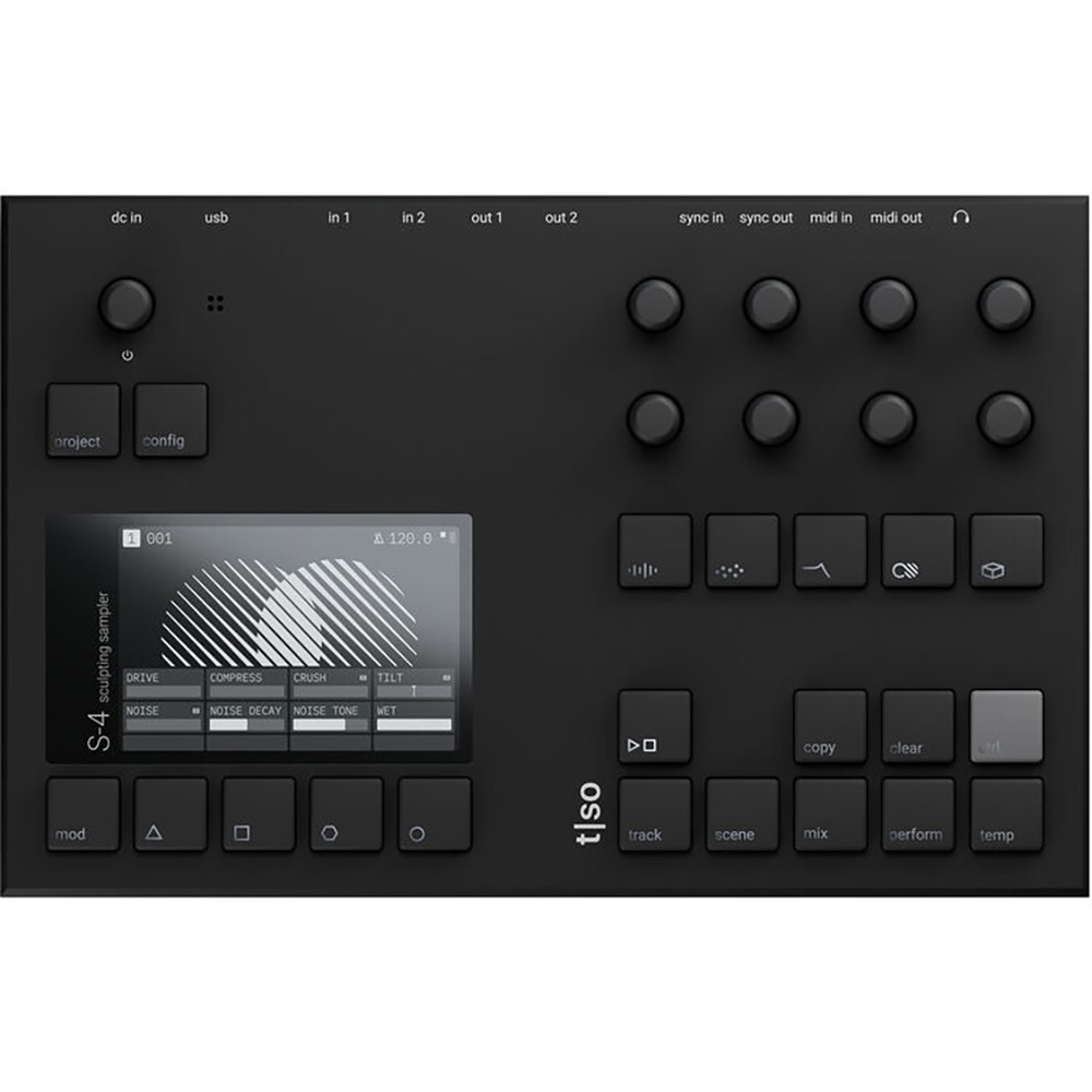 Torso Electronics S-4 Sampler (Black) Bundle S-4 Carrying Case
