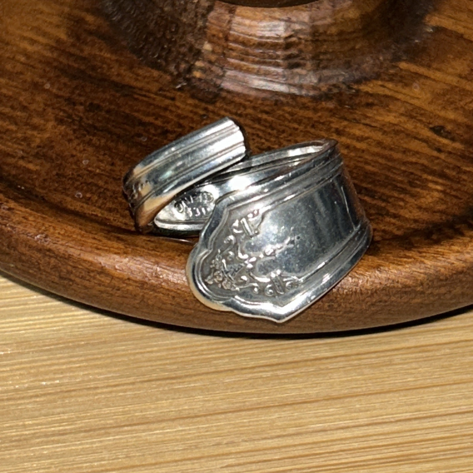 Stainless Steel Spoon Ring - Size 7.5