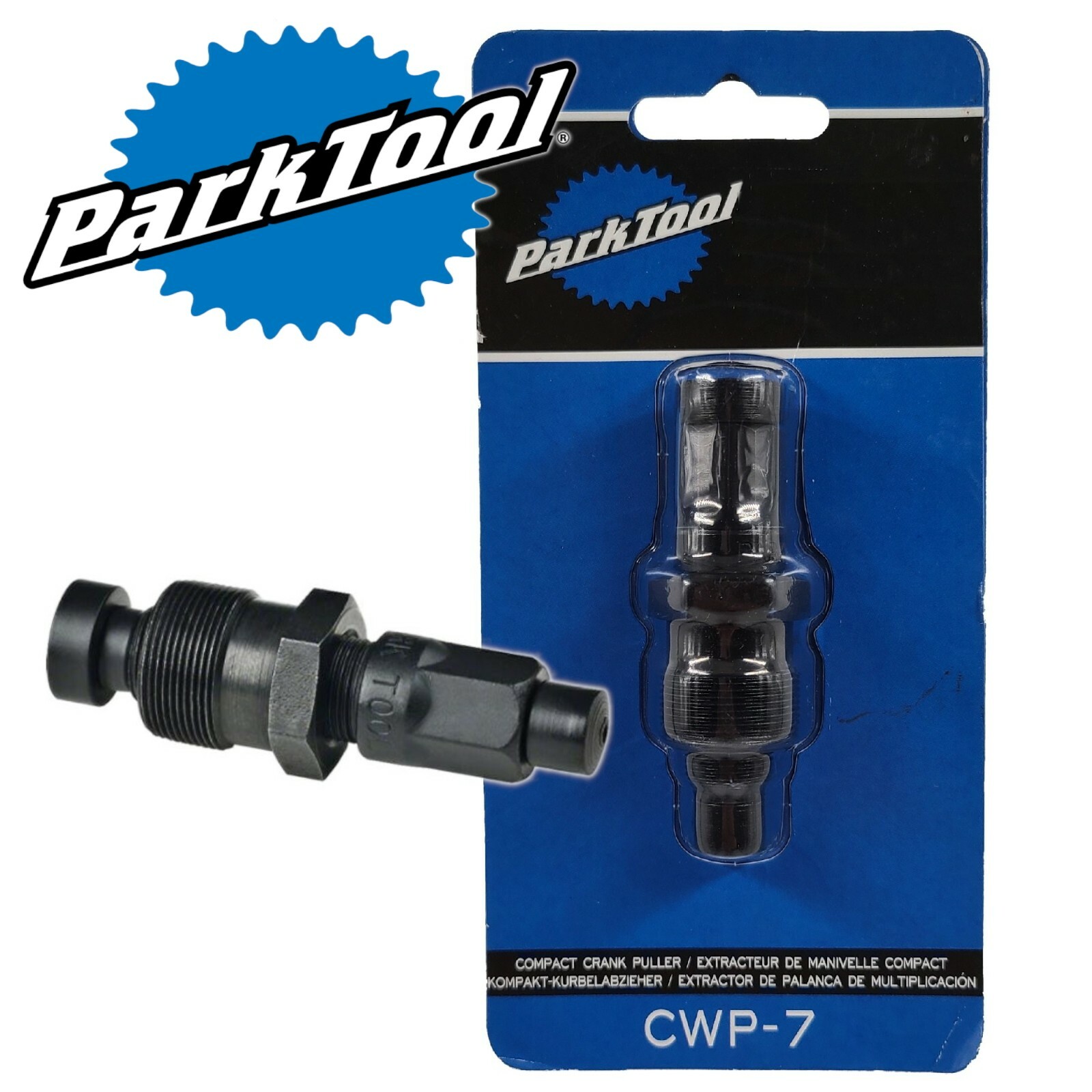 Park Tool Universal CWP-7 Bike Crank Puller Square Taper + Splined ISIS
