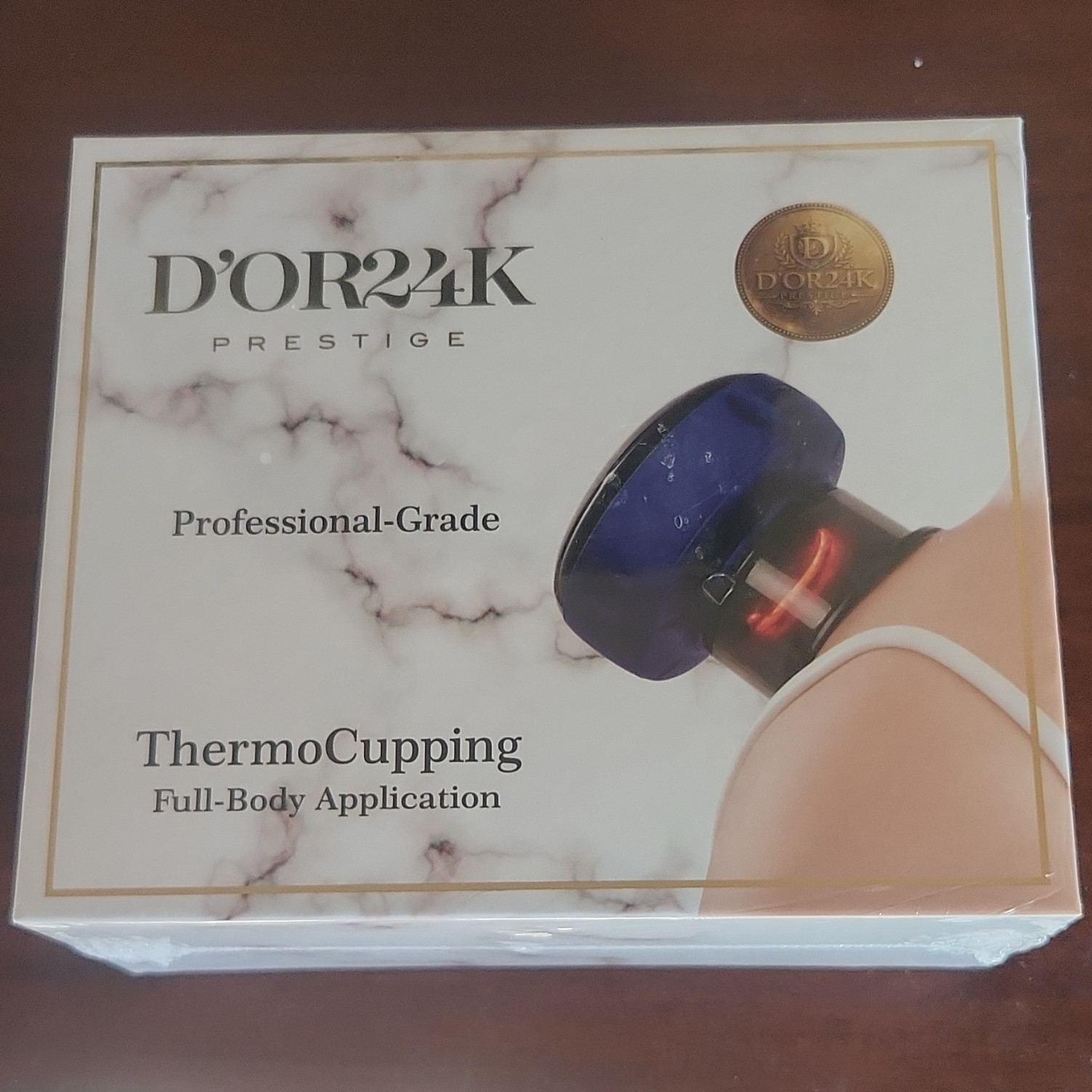 D'OR24K Prestige ThermoCupping Portable Cupping Device, Full-Body Cosmetology