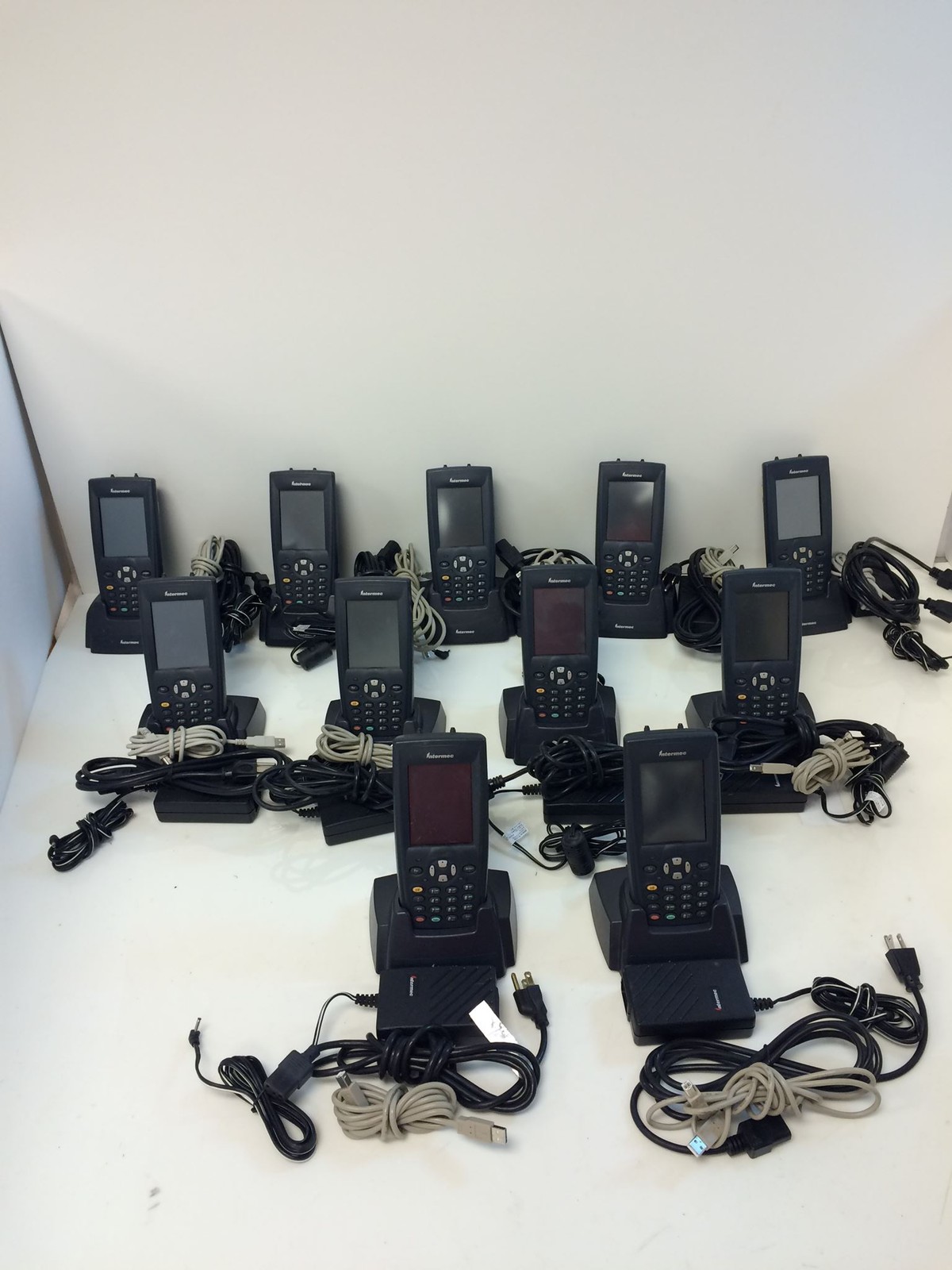 11x INTERMEC 751G Color Barcode Scanner w/ Stylus, Ac Adapter, Usb Cable, WORKS