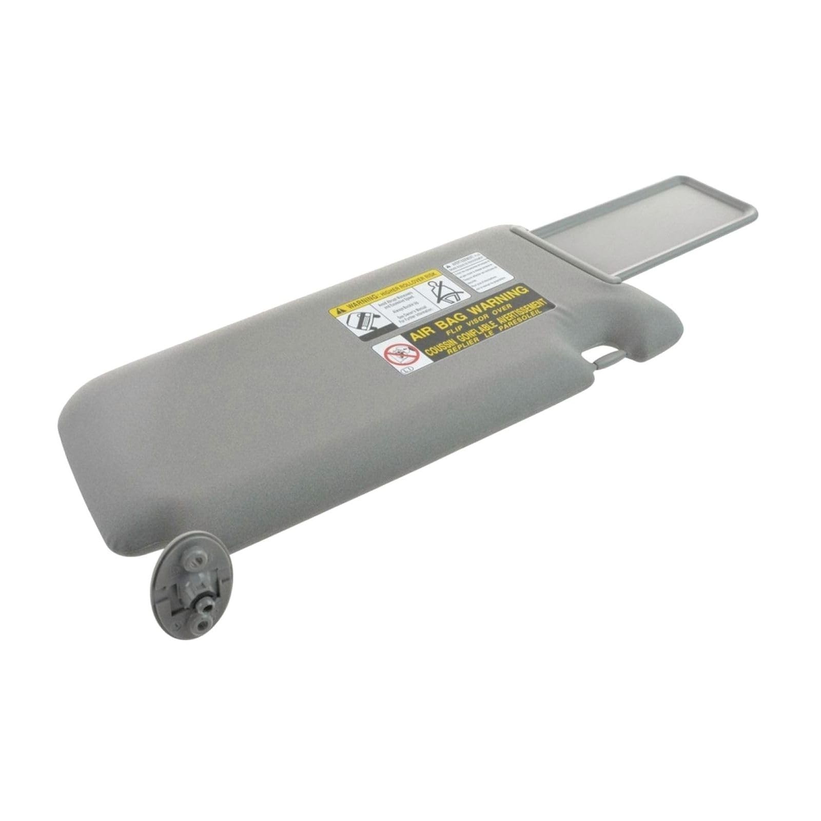Left Driver Side Gray Sun Visor with Mirror for Toyota RAV4 2004-2005 224-0043