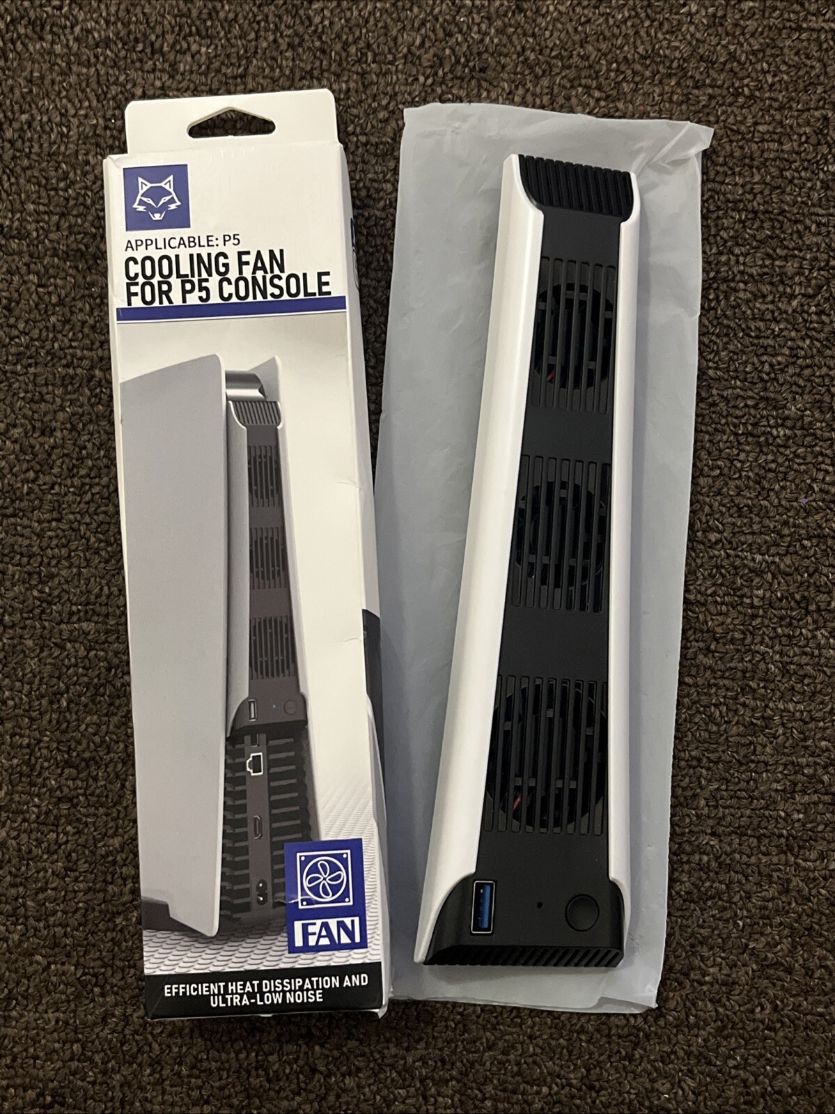 The PS5 Vertical Cooling Fan Accessories for the Sony PlayStation 5 Console