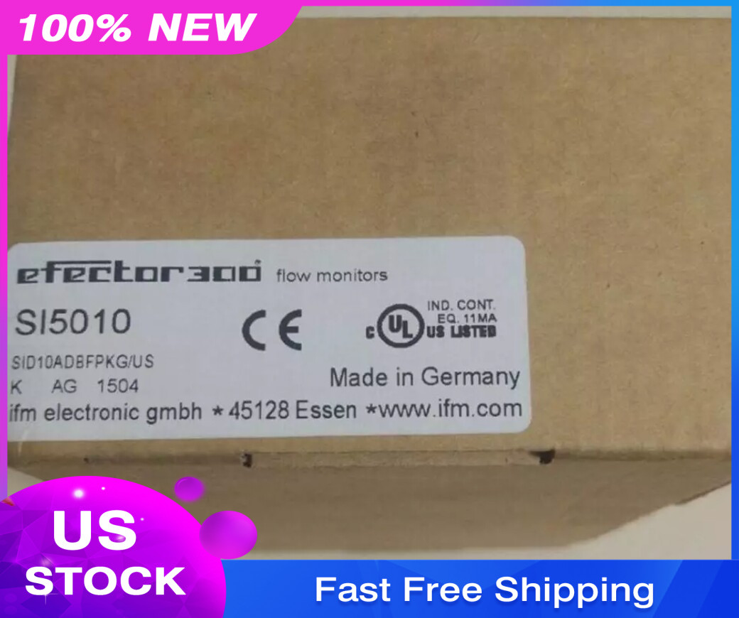 New Factory Sealed IFM SI5010 Electronic Flow Sensor Switch Free Shipping