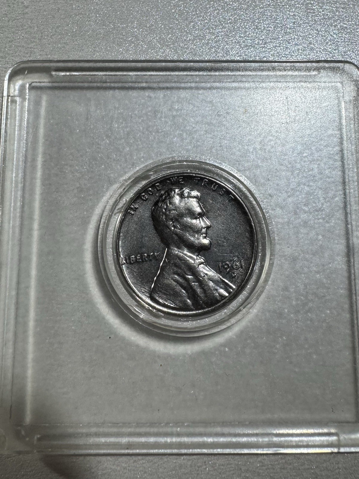 Rare 1961 D Mint Mark Lincoln Penny – Silver Appearance–Unique Collectable!