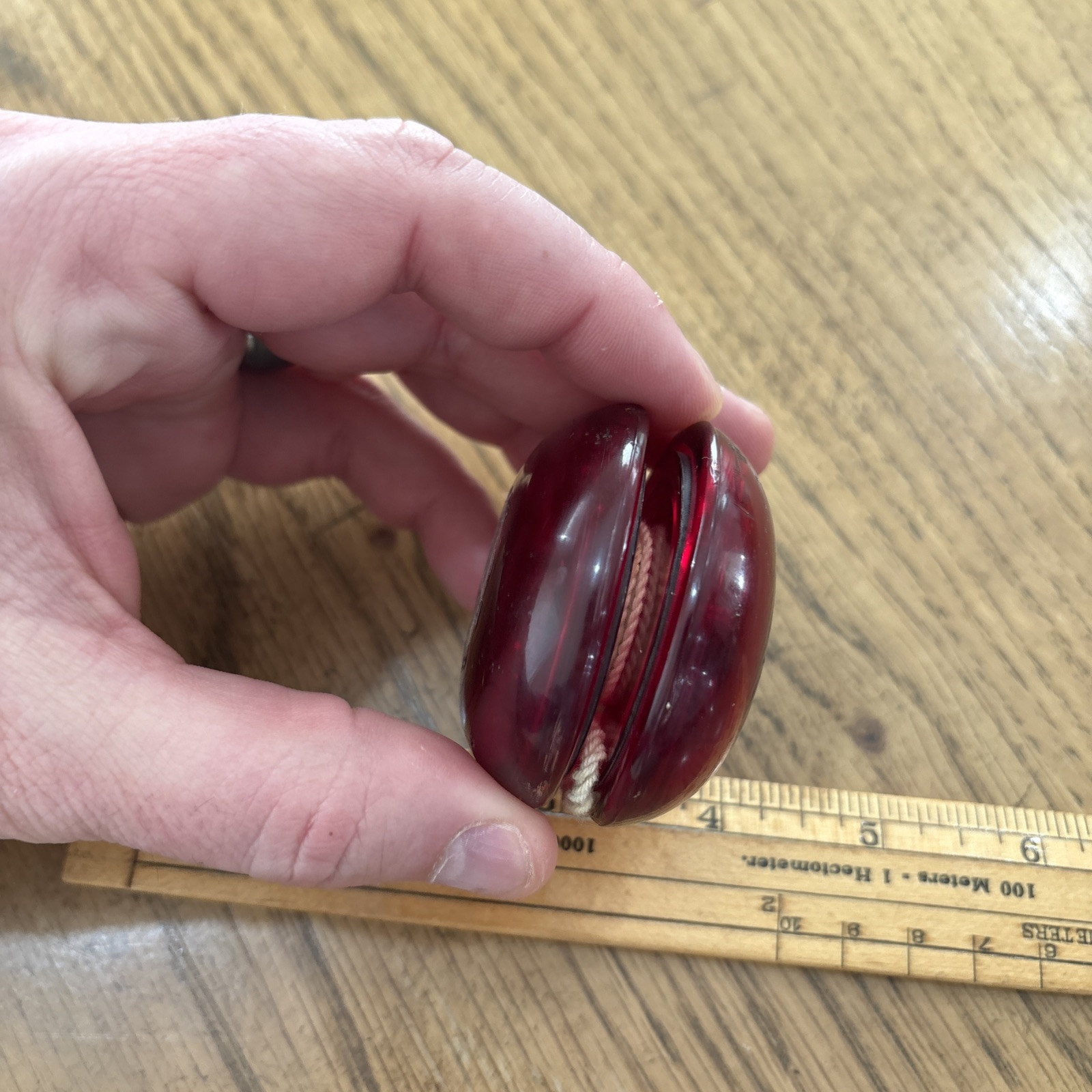 Vintage 1970’s Duncan Imperial Yoyo Ruby Red