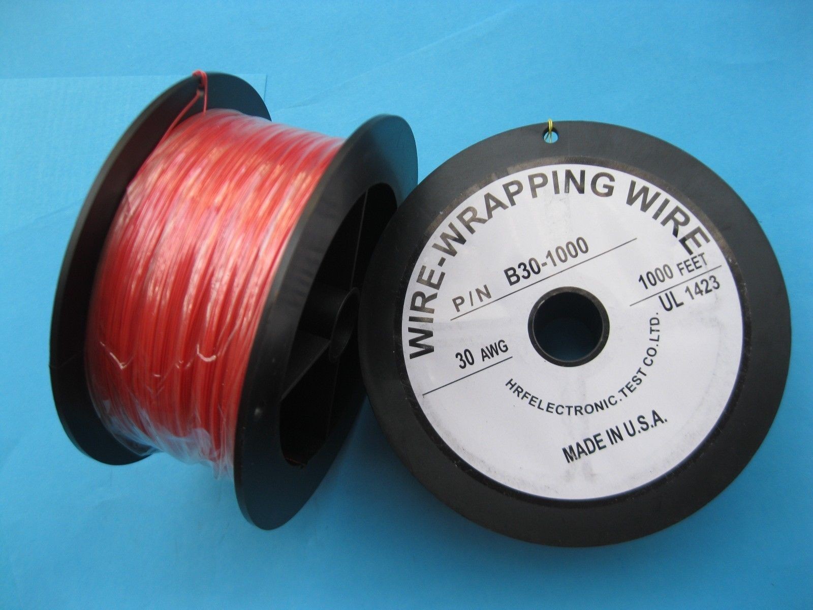 4 roll 1000ft 30AWG Wire-Wrapping Wire Sliver Plated Copper Color = any of 9