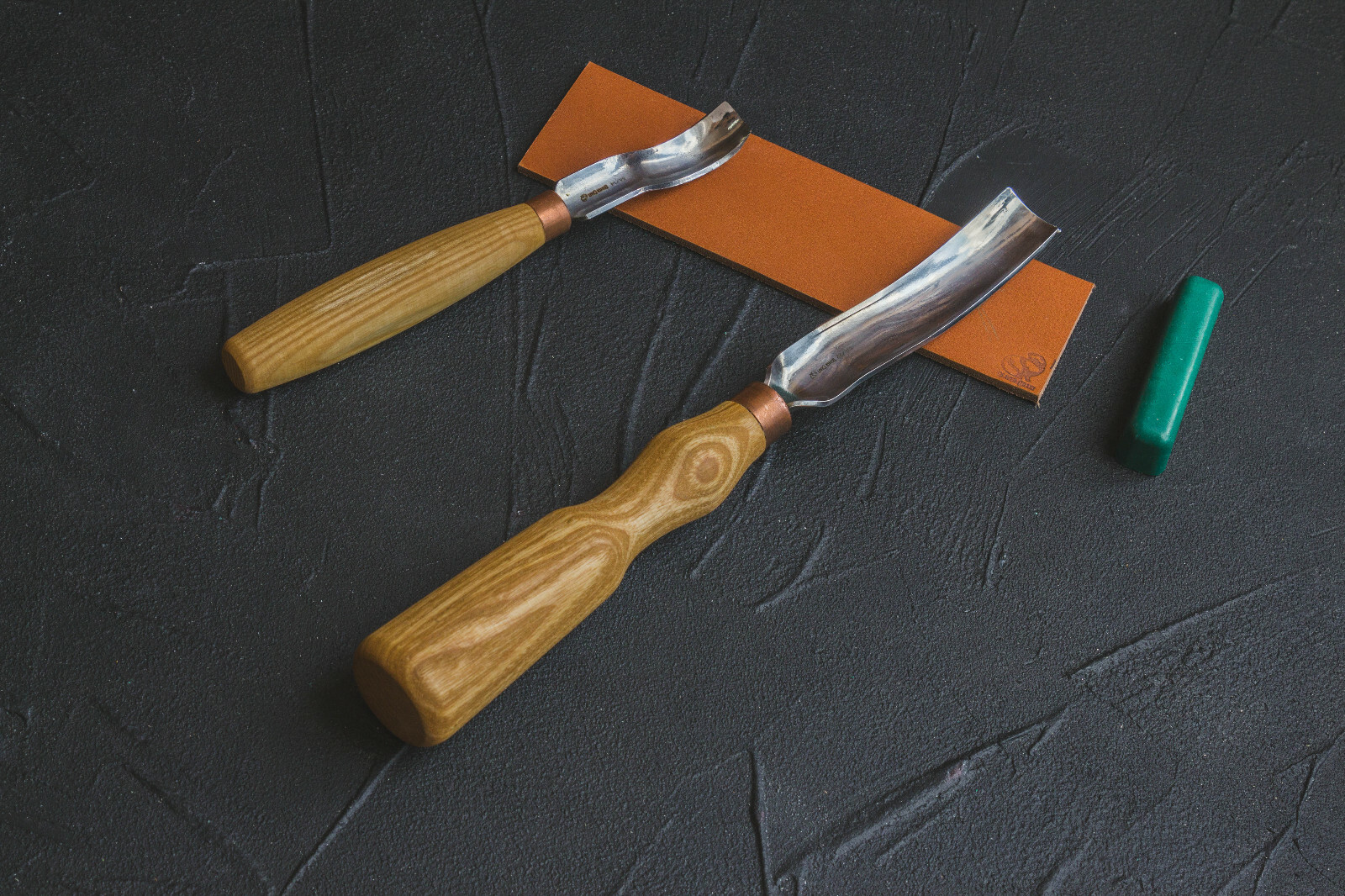 Set of Bent Gouges BeaverCraft