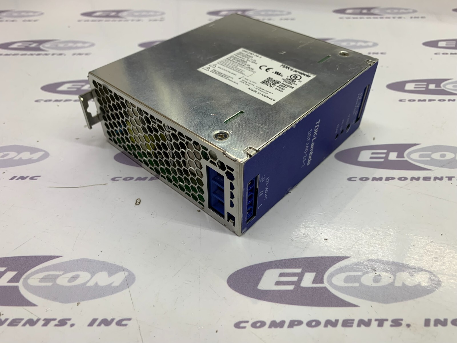 TDK-Lambda DRF240-24-1 DIN Rail AC-DC Power Supply 240W 24 VDC