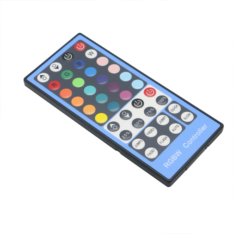 RGBW Controller 40 Keys IR Remote, DC12-24V Input For SMD 5050 LED Strip Light
