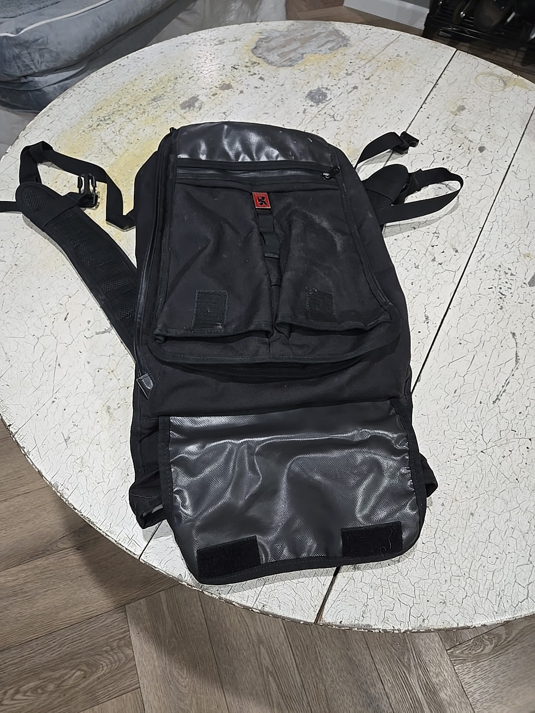 Chrome Citadel bike backpack in black Used