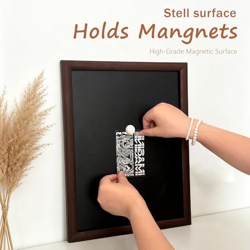 Magnetic Chalkboard 11.8" x 15.7" – Rustic Wall-Mounted Blackboard for