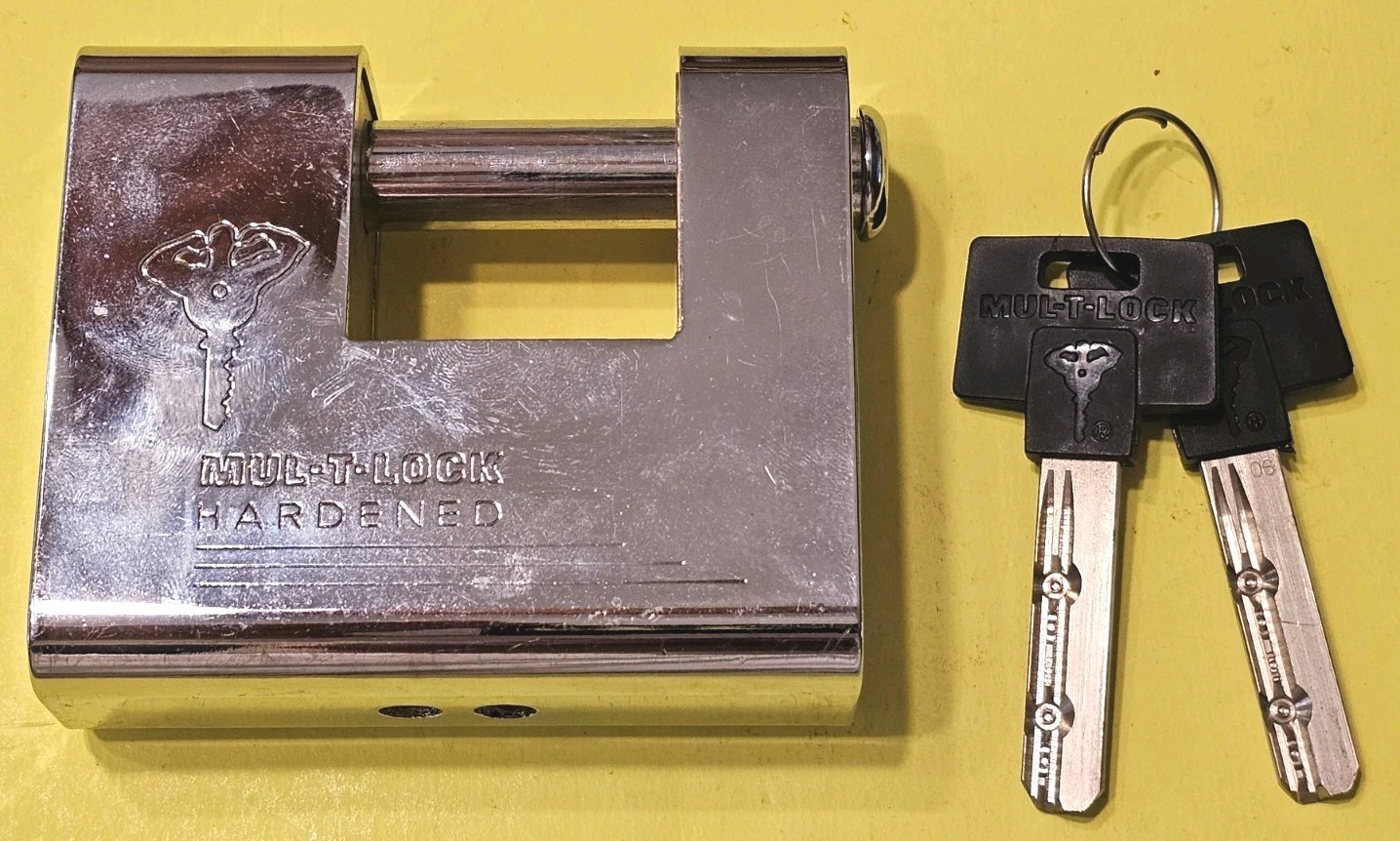 MUL T LOCK HIGH SECURITY PADLOCK HASP CHAIN SHED BIKE ATV TRUCK GATE VAN LOCK