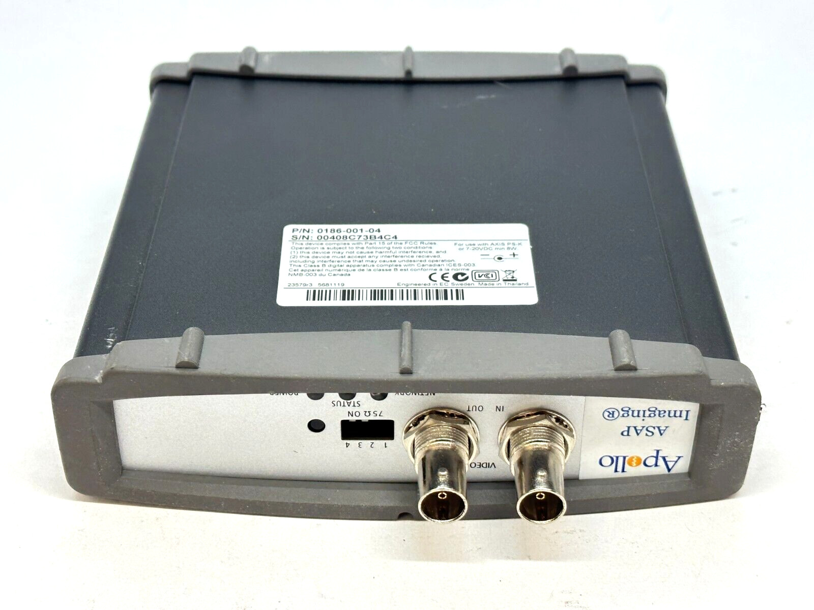 Apollo 0186-001-04 ASAP Imaging Network Interface for Microscopes